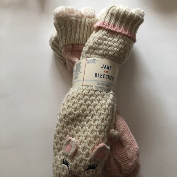 Jane and Bleecker | Accessories | Jane And Bleecker 2 Pair Soft Slipper ...